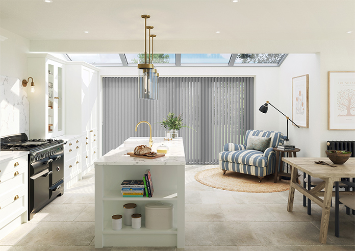 Roma, True Grey - Vertical Blind - Image 8